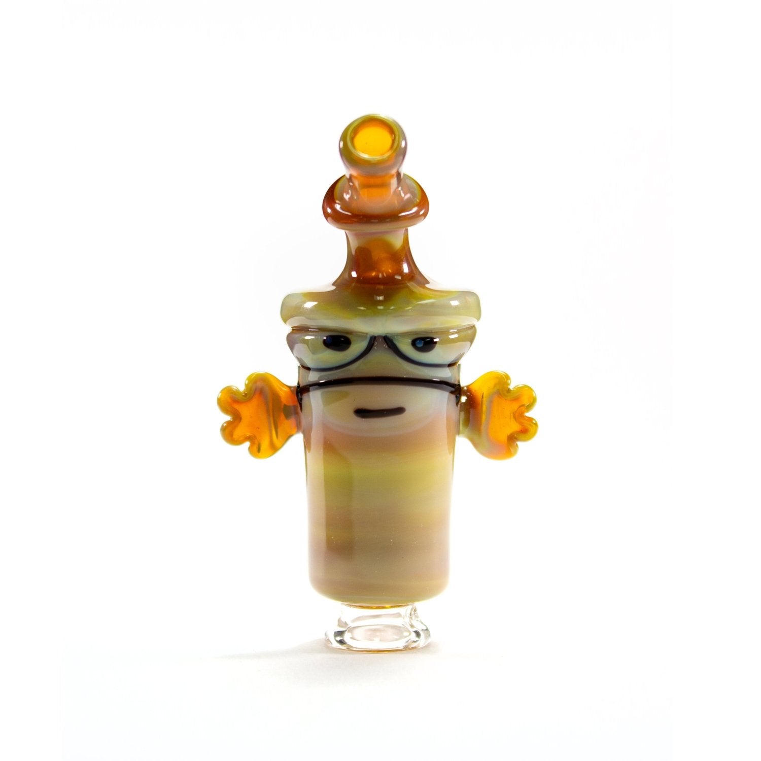 BTGB BTGB | Full Color Master Shake Pivot Tip Bubbler Heady Pivot Accessories | Planet Caravan